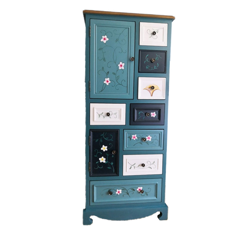 Coastal Chest Dresser Solid Wood Dresser with 8/10/12 Drawers