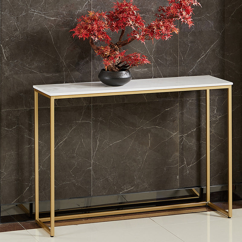 31.5-inch Tall Console Table 1-shelf Glam Accent Table for Hall