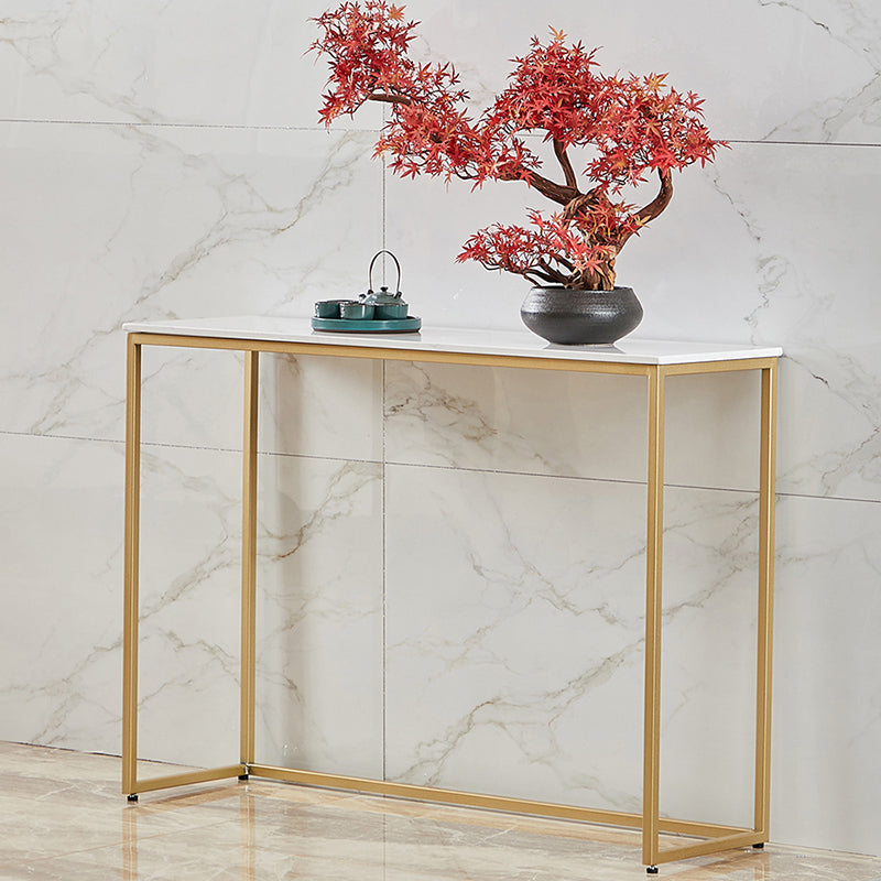 31.5-inch Tall Console Table 1-shelf Glam Accent Table for Hall