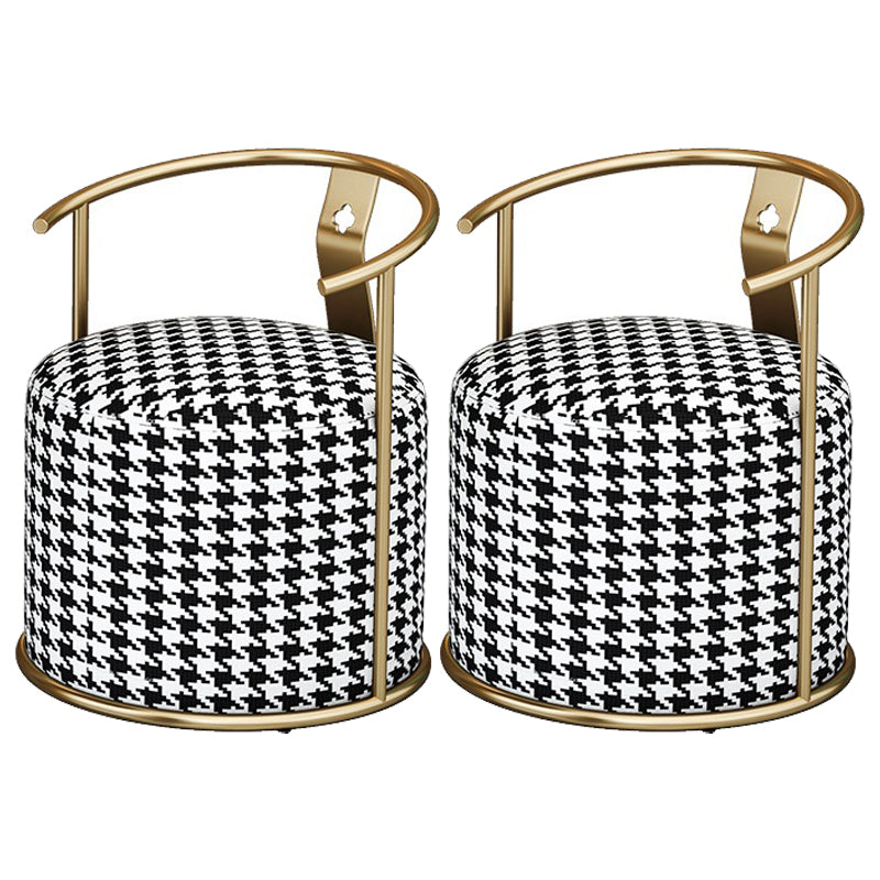 Glossy Black Dinette Set for Home 1/2/4/5 Pieces Glam Dining Table Set