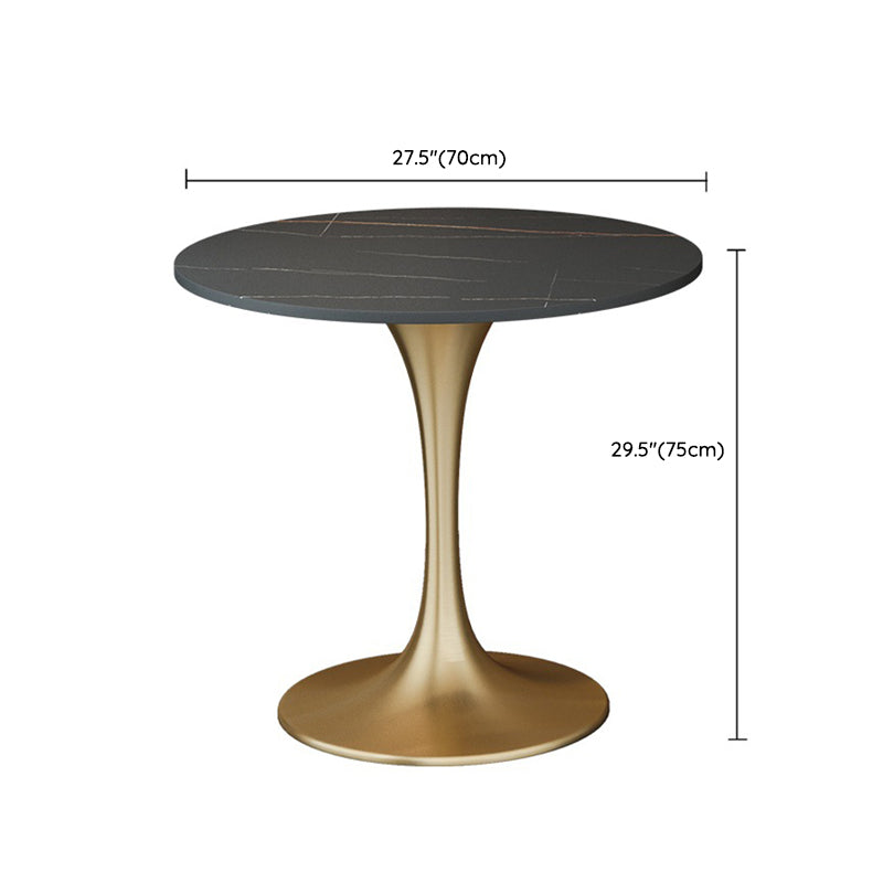 Glossy Black Dinette Set for Home 1/2/4/5 Pieces Glam Dining Table Set