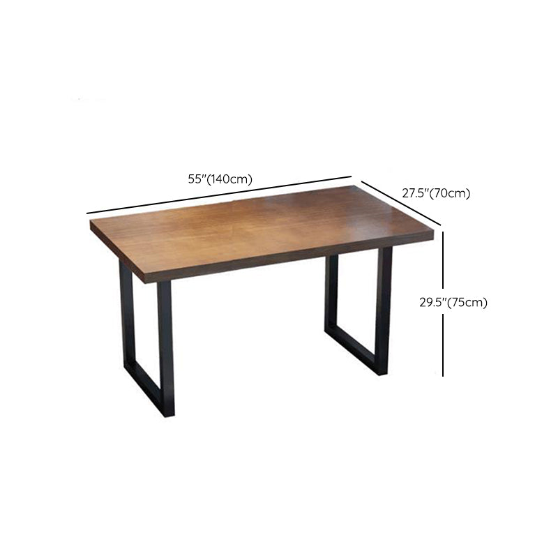 Industrial 1/2/3/5 Pieces Dining Set Rectangle Wood Dining Table for Dining Room