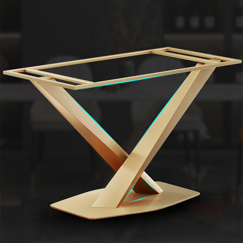 Nordic 1/5/7 Pieces Dining Set Rectangle Stone Dining Table Set for Living Room