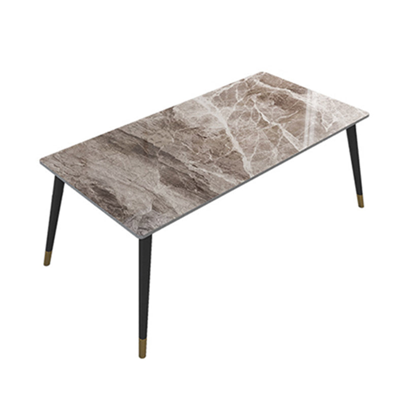 Modern 1/2/5/7 Pieces Dining Set Rectangle Faux Marble Dining Table for Dining Room