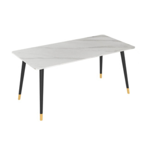 Modern 1/2/5/6/7 Pieces Dining Set Rectangle Stone Dining Table for Dining Room