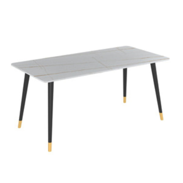 Modern 1/2/5/6/7 Pieces Dining Set Rectangle Stone Dining Table for Dining Room