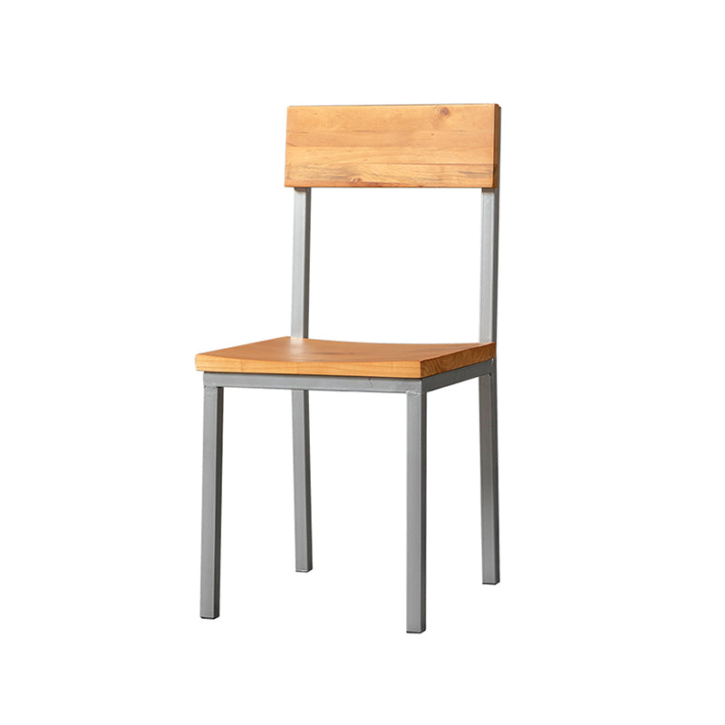 Industrial Dining Table Set 1/4/5/6 Pcs Solid Wood Dining Table and Chairs