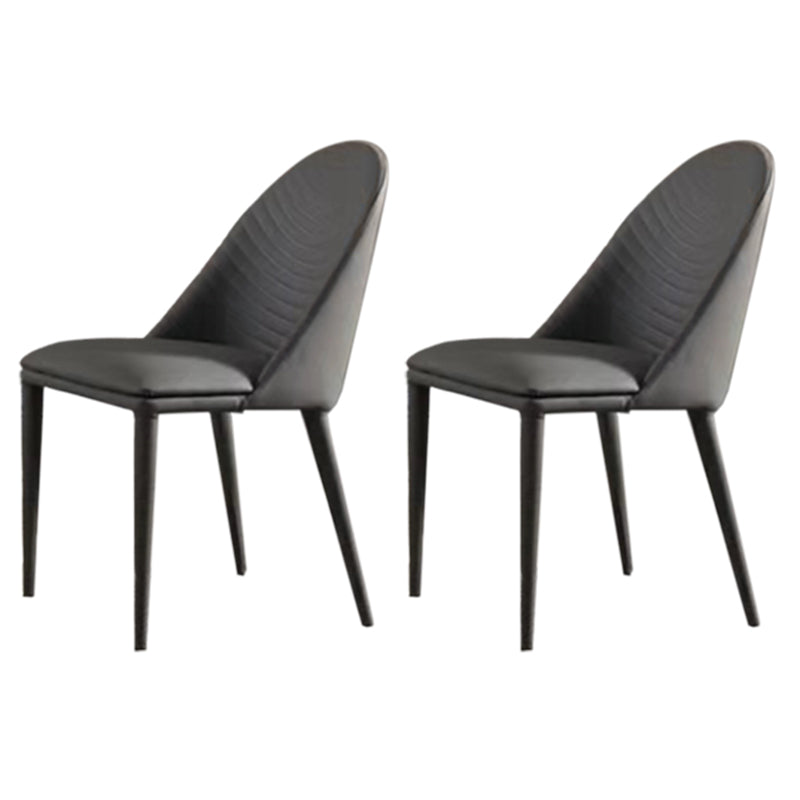 Contemporary Dining Set 1/2/5/7 Pieces Glossy White Stone Dining Table Set