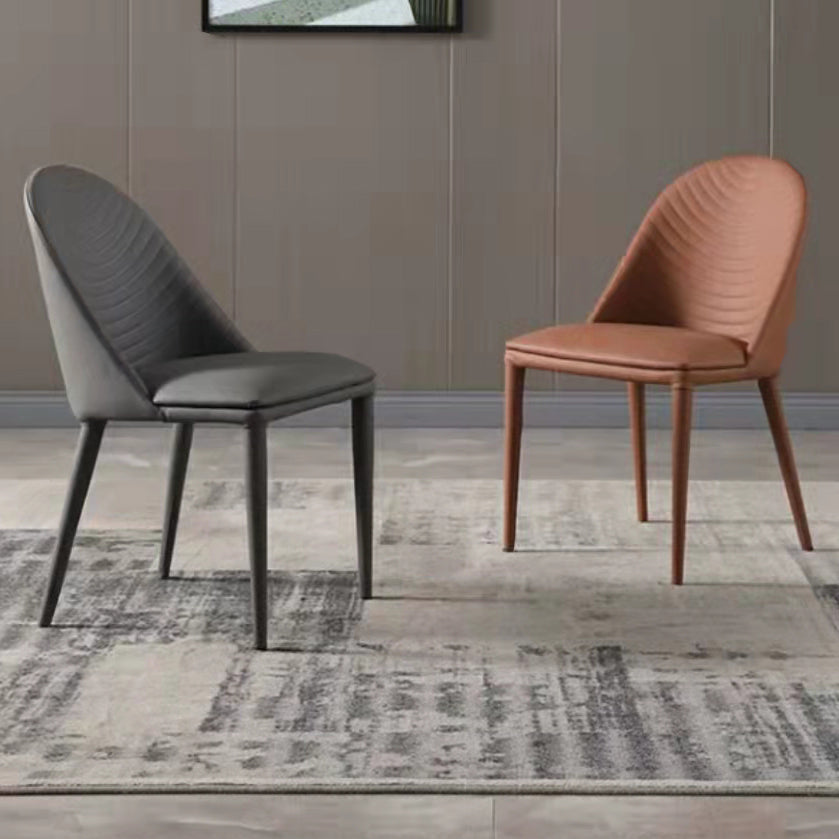 Contemporary Dining Set 1/2/5/7 Pieces Glossy White Stone Dining Table Set