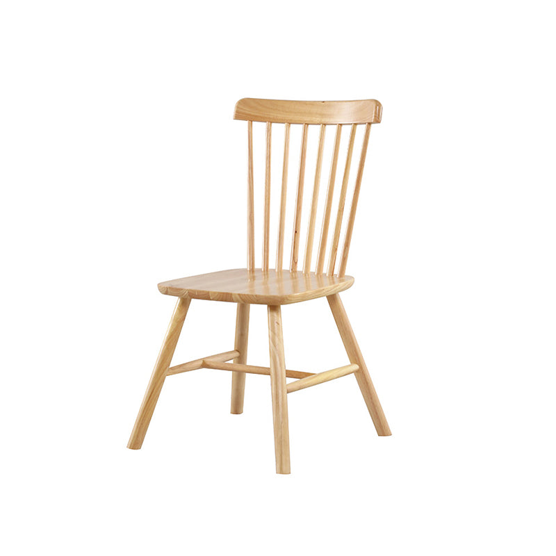 Modern Dining Set 1/3/5/6 Pcs Solid Wood Dining Table and Chairs