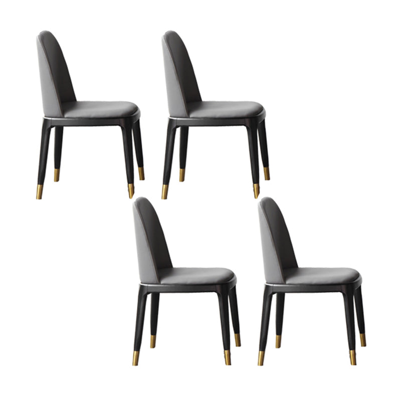 Modern Dining Set 1/4/5 Pcs Solid Wood Frame Dining Table and Chairs