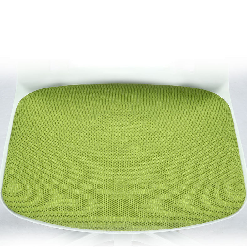 Modern Desk Chair Office Armless Chair Conference Chair with Wheels