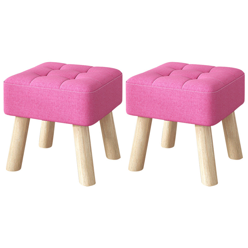 Purple Modern Standard Water Resistant Square Standard for Living Room