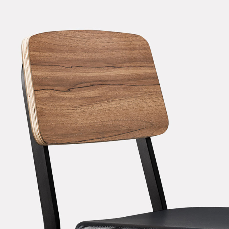 Contemporary Metal Counter Height Stools Black Base Bar Stool