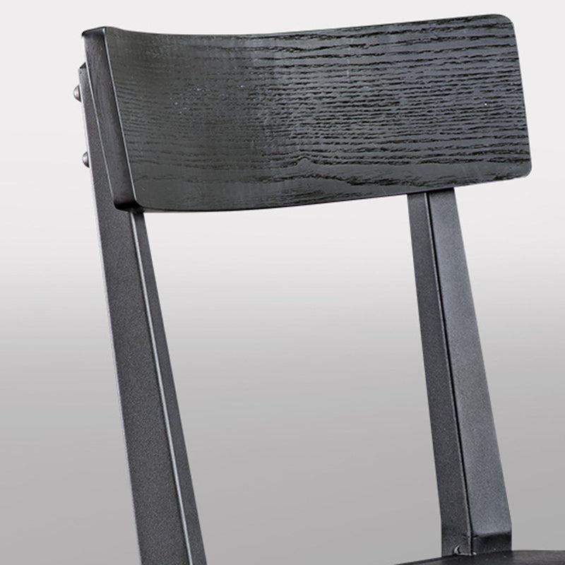 Contemporary Metal Counter Height Stools with Footrest Bar Stool in Silver