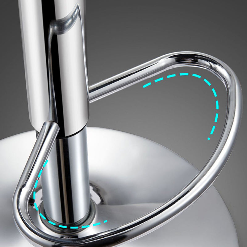 Industrial Leather Counter Height Stools Low Back Bar Stool for Bar