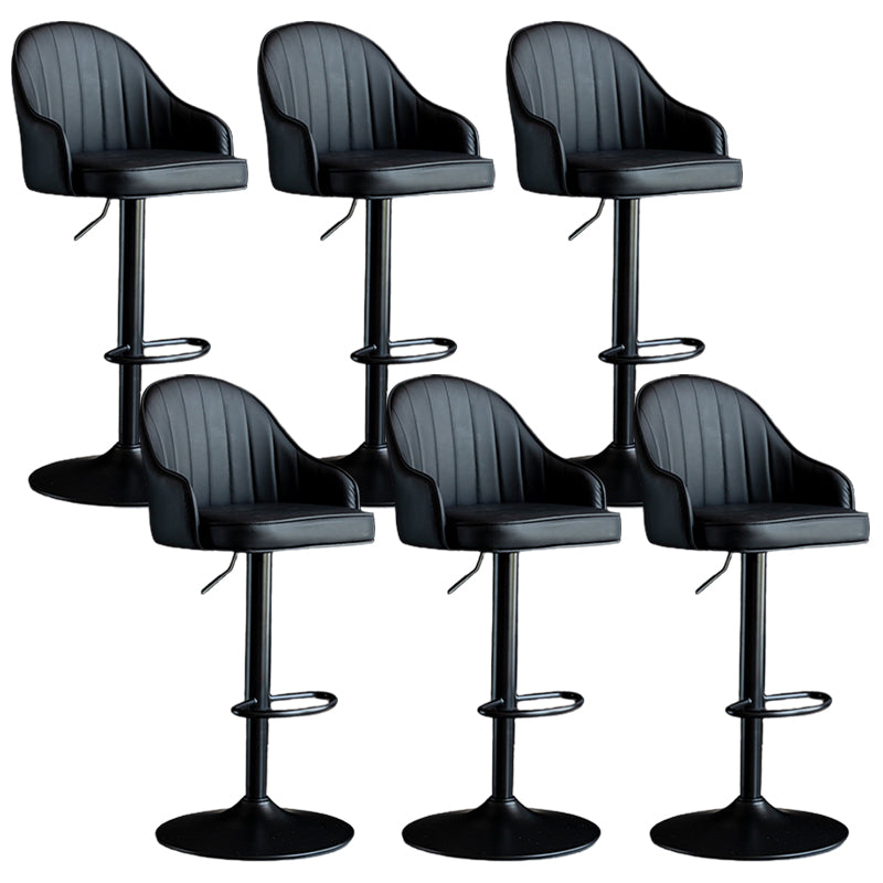 Industrial Metal Counter Height Stools Back Bar Stool for Living Room