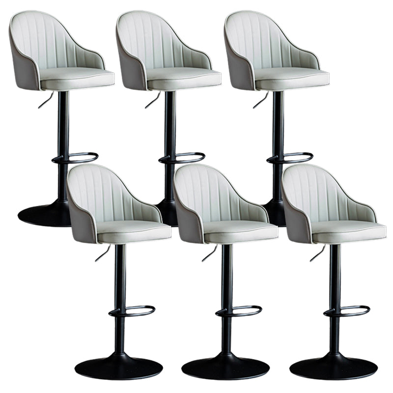 Industrial Metal Counter Height Stools Back Bar Stool for Living Room