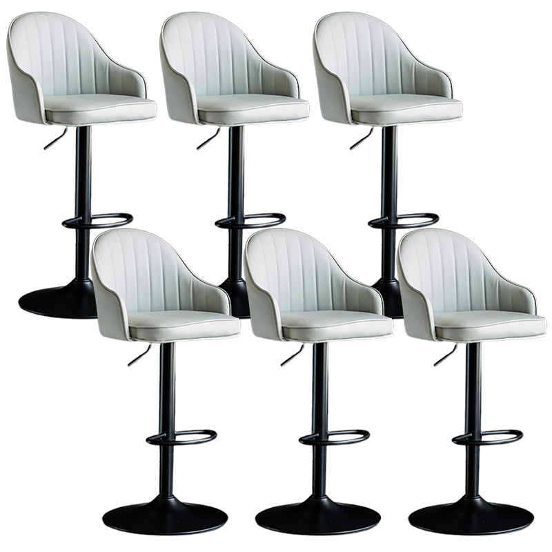 Industrial Metal Counter Height Stools Back Bar Stool for Living Room