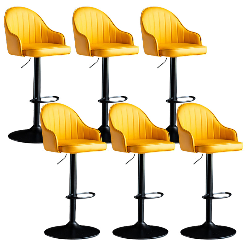 Industrial Metal Counter Height Stools Back Bar Stool for Living Room