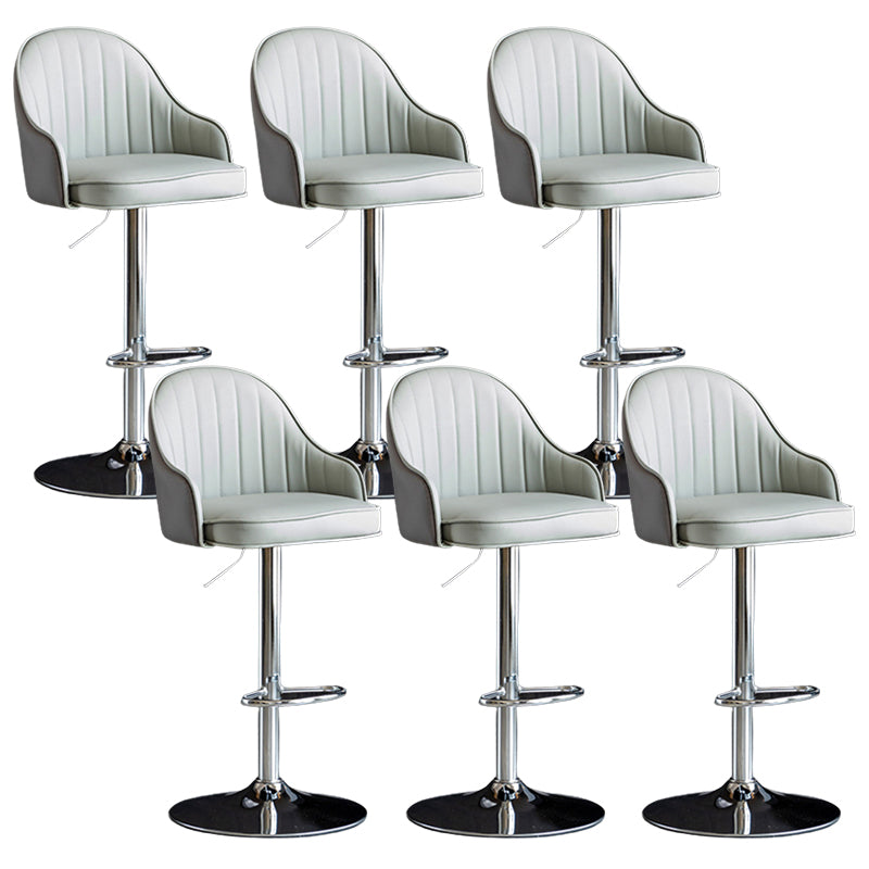 Industrial Metal Counter Height Stools Back Bar Stool for Living Room