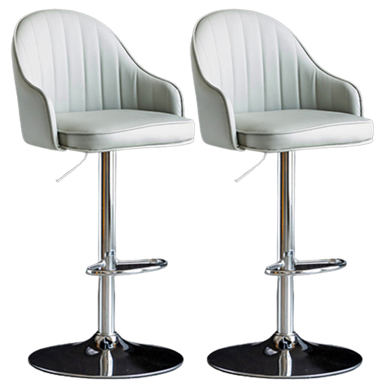 Industrial Metal Counter Height Stools Back Bar Stool for Living Room