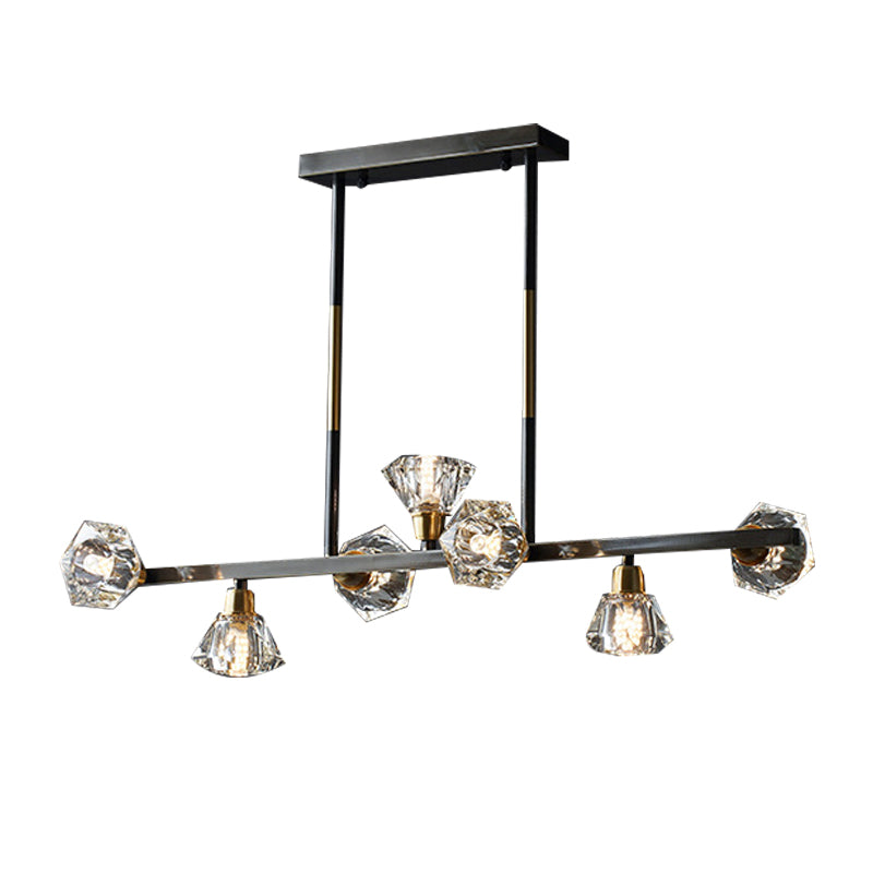 Modern Style Island Light Crystal Hanging Light for Dining Room