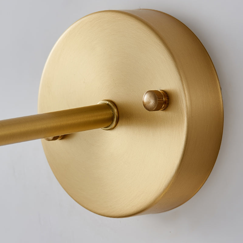 Metal Cylinder Sconce Light Fixture Modern 1-Light Wall Light