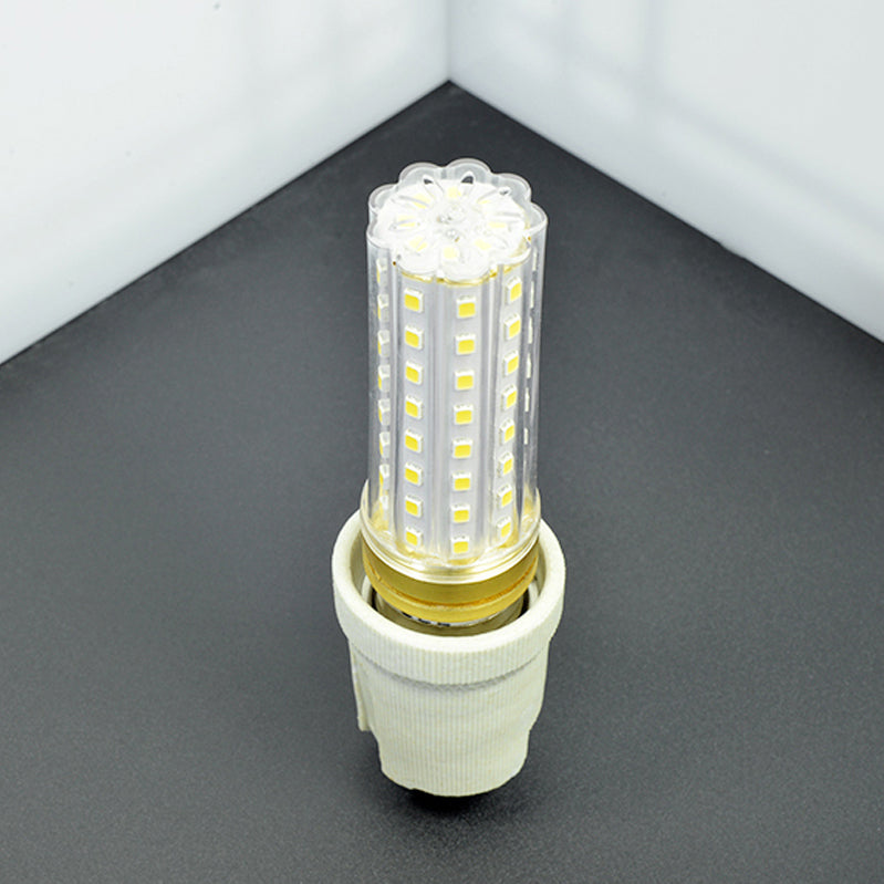 Modern Solar Energy Pillar Lamp Black Square Outdoor Light for Garden