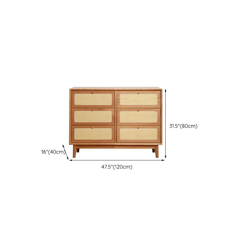 Contemporary Chest Rectangle Pine with Drawer Knobs Straight Legs Accent Chest