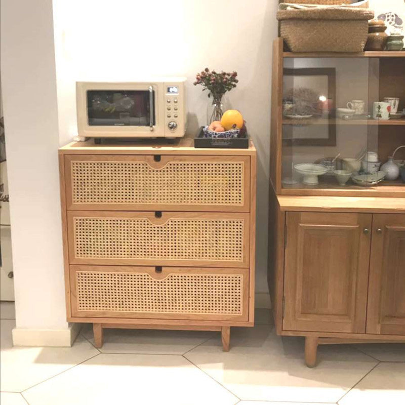 Natural 3/6 - Drawer Accent Chest Accent Chest - Wood for Indoor