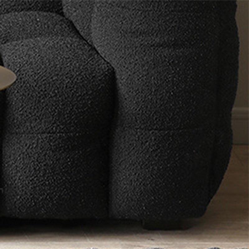 Contemporary Living Room Square Arm Tight Back Standard Seating