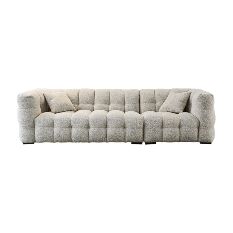 Contemporary Living Room Square Arm Tight Back Standard Seating