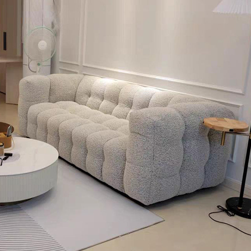 Contemporary Living Room Square Arm Tight Back Standard Seating