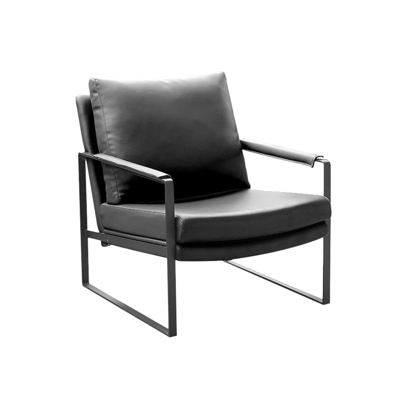 Upholstered Lounge Chair Arms Included Chair for Living Room