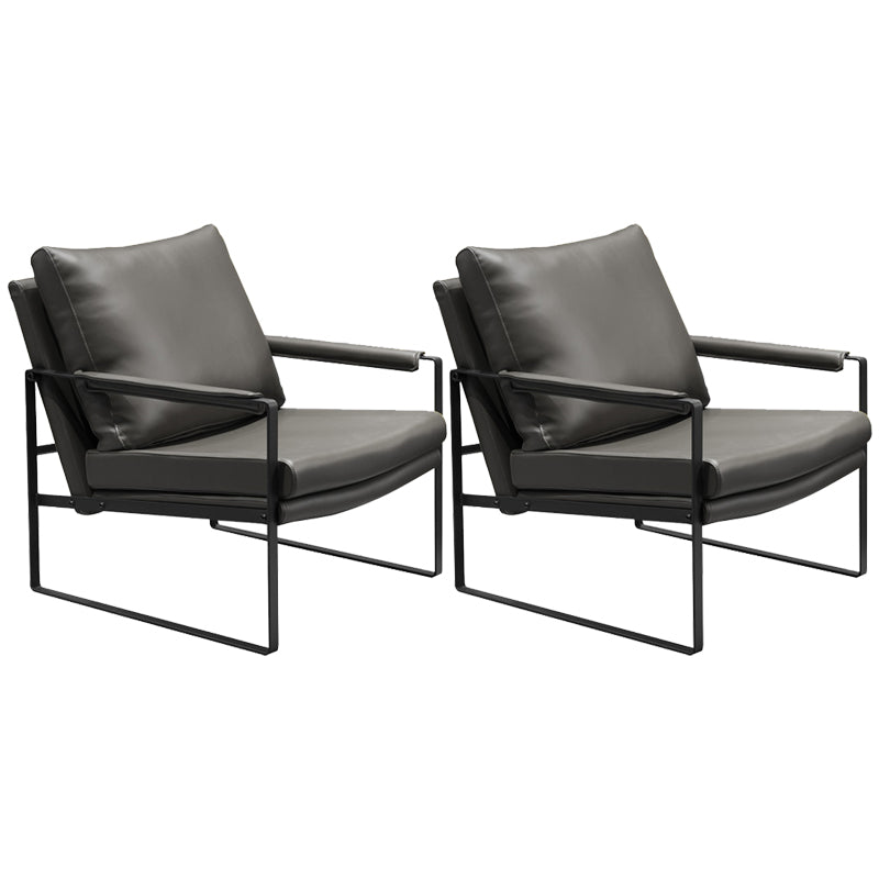 Upholstered Lounge Chair Arms Included Chair for Living Room