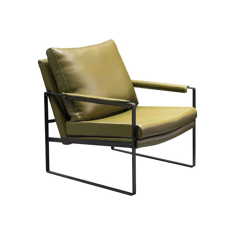 Upholstered Lounge Chair Arms Included Chair for Living Room