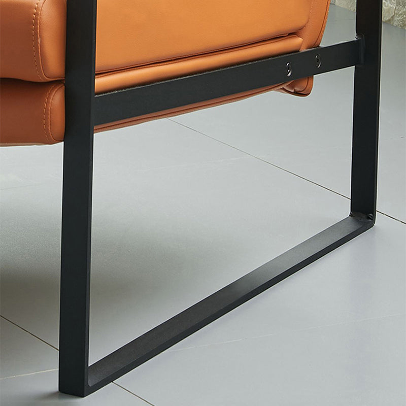 Upholstered Lounge Chair Arms Included Chair for Living Room