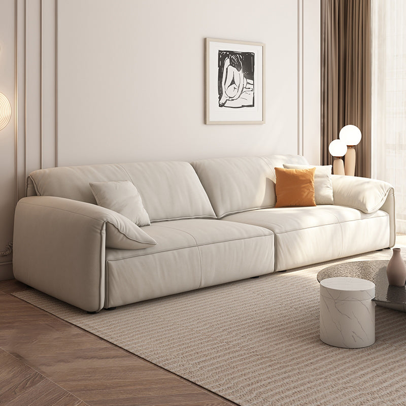 Modern Fabric Pillow Top Arm Cushions Living Room Standard Seating