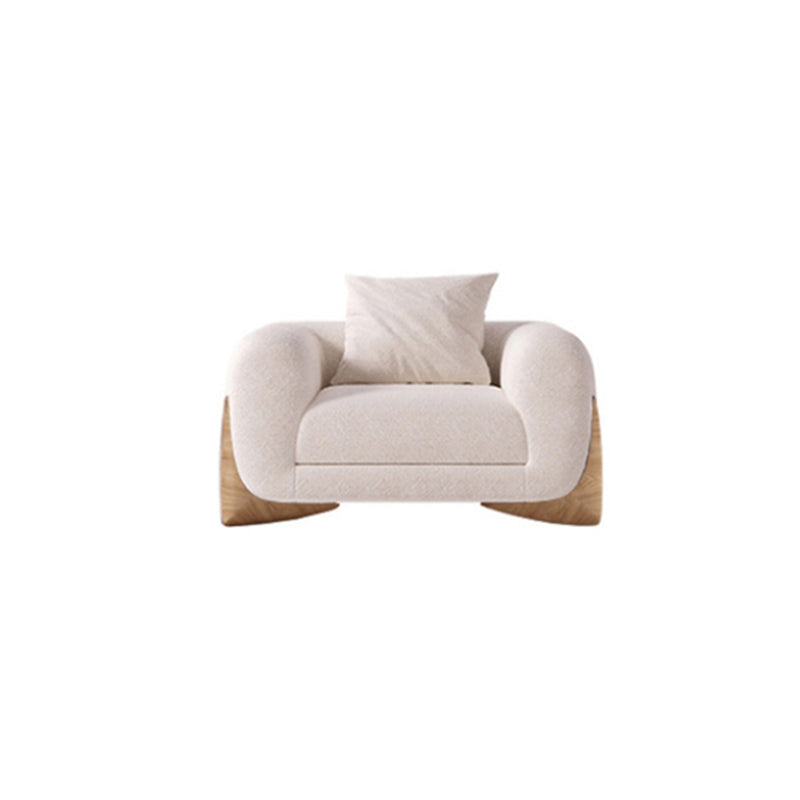 Contemporary Sofa Stationary Fabric Living Room Tuxedo Arm Seating