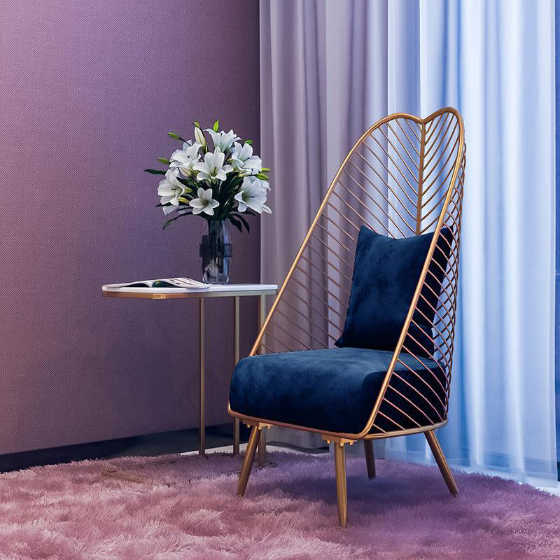 Upholstered Lounge Chair with Pillow Armless Include Chair with Cushion