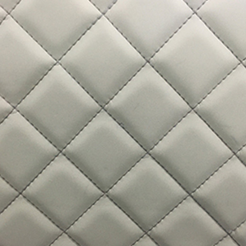 Glam Stationary Sectional Sofa Cushion Back Leather Living Room Set