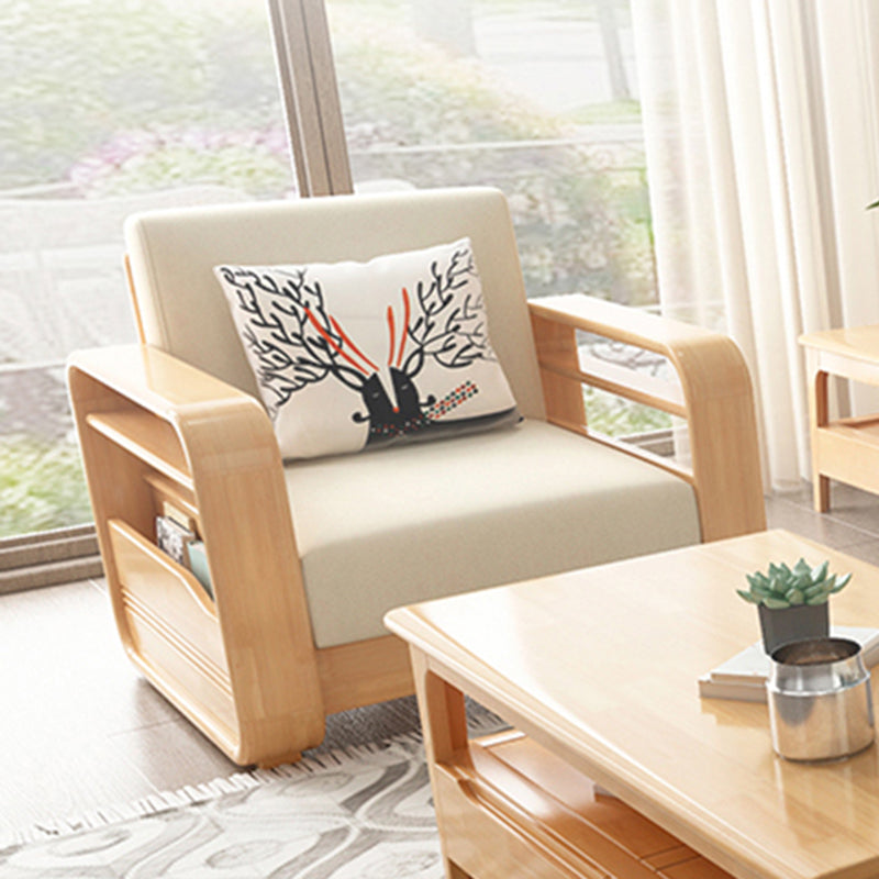 Contemporary Sectional Sofa Fabric Reversible Storage Sectionals