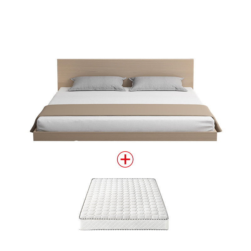 Solid Wood Platform Bed Mid-Century Modern Platform Bed Frame Mattress Included
