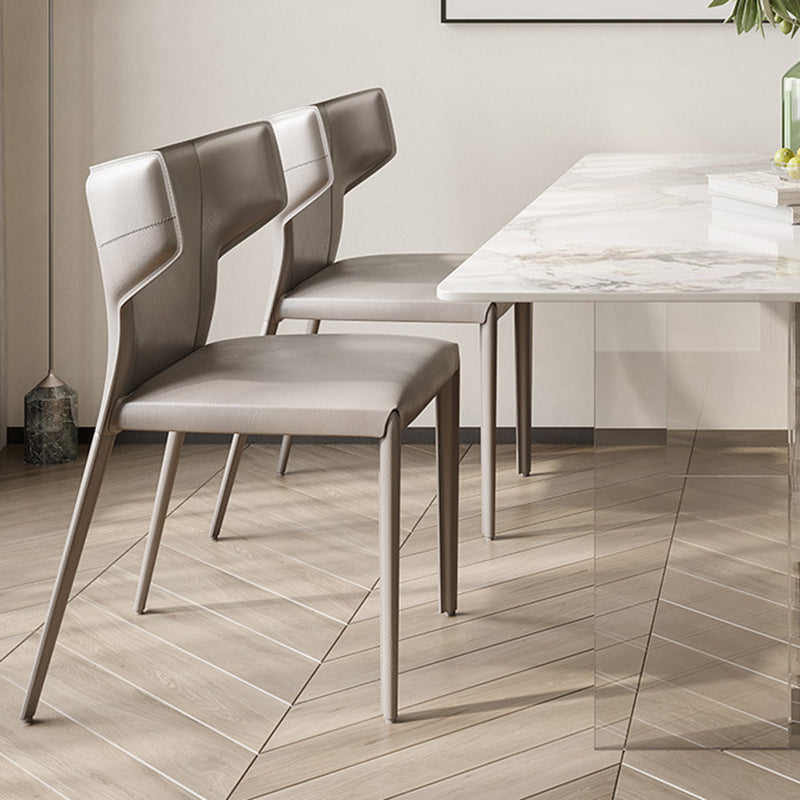 Contemporary Rectangle Table Sintered Stone Table for Home Use