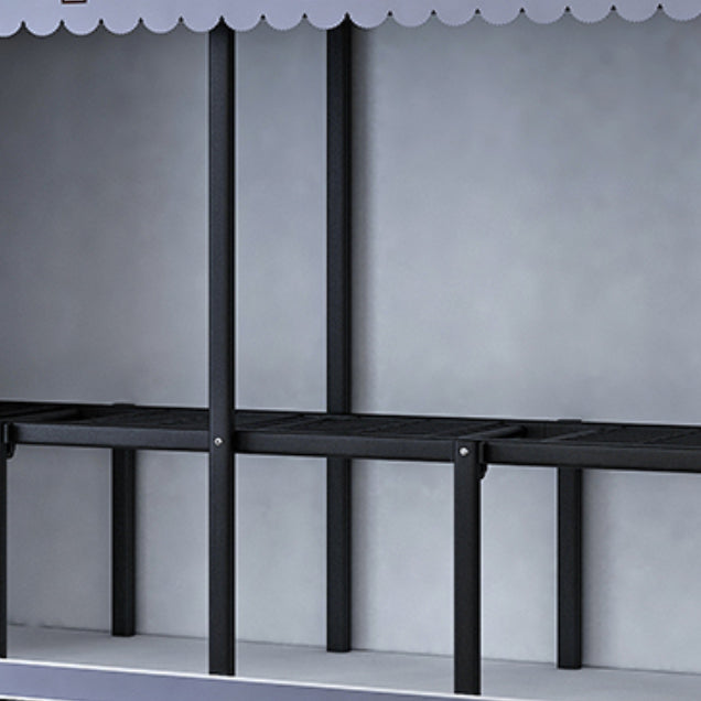 Contemporary Wardrobe Closet with Legs Steel Wardrobe Armoire for Home