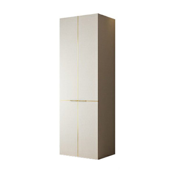 Engineered Wood Wardrobe Cabinet with Drawer Modern Wardrobe Closet