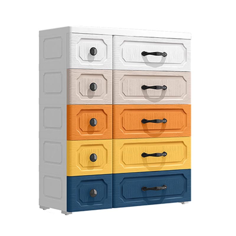 Plastic Storage Cabinet with Legs Contemporary Wardrobe Armoire