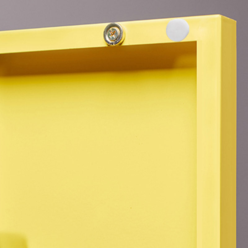 Modern Wardrobe Armoire with Adjustable Shelves Steel Wardrobe Cabinet