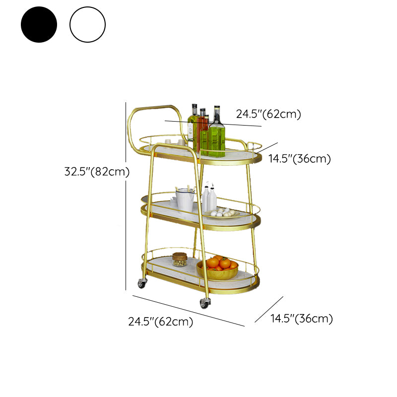 Rolling Contemporary Prep Table Metal Prep Table for Kitchen Use